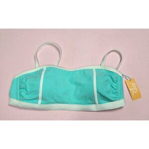 Kona Sol Terry Cloth Bandeau Bikini Top 2X